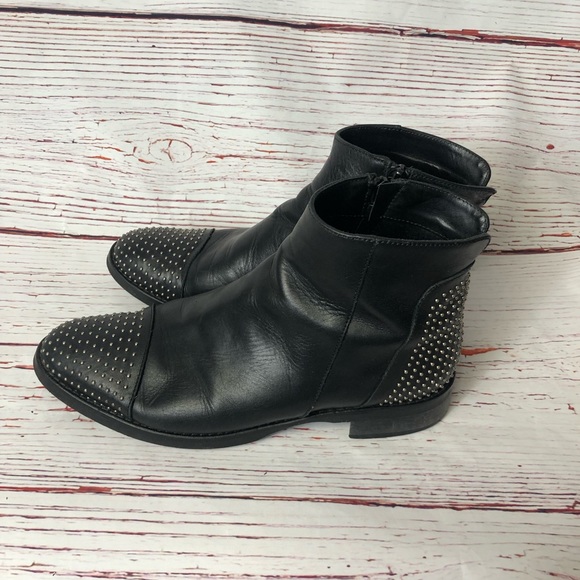 Stelle Monelle Made in Italy Studded Ankle Boots Size EU 39/ US 8.5 - Picture 7 of 15